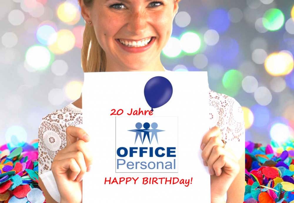 20 Jahre OFFICE Personal!